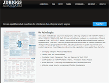 Tablet Screenshot of jdbiggs.com